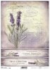 Papír decoupage Lavender*Papier decoupage Lavendel*Lavanda papel decoupage